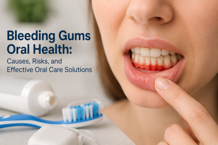 Bleeding Gums Oral Health_Causes, Risks, and Effective Oral Care Solutions