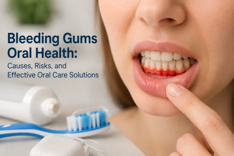 Bleeding Gums Oral Health_Causes, Risks, and Effective Oral Care Solutions