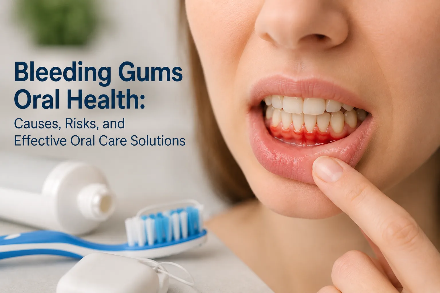 Bleeding Gums Oral Health_Causes, Risks, and Effective Oral Care Solutions