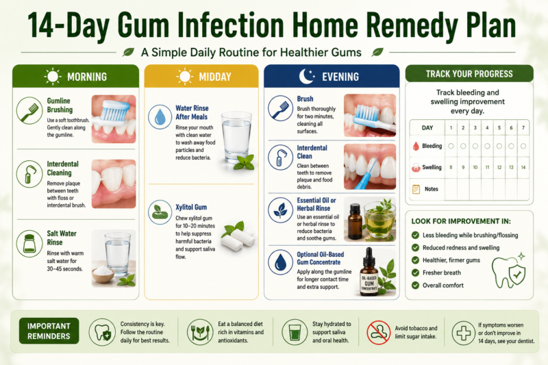 Gum Infection Home Remedy
