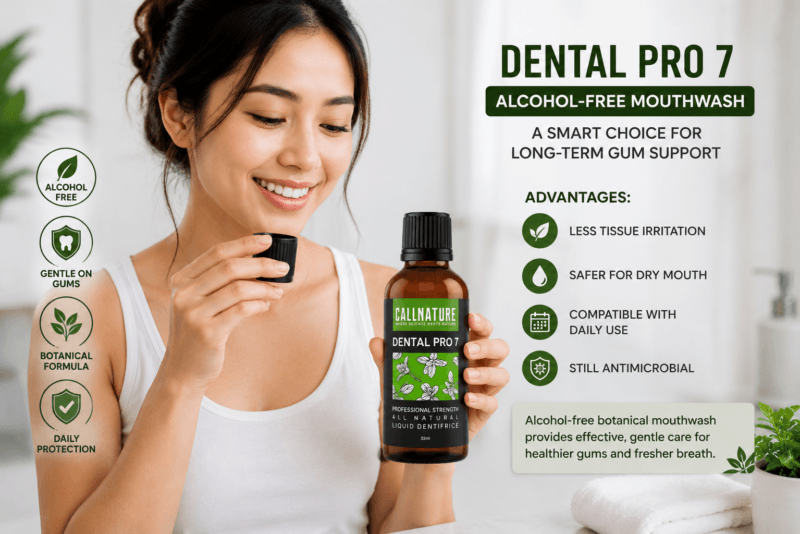 Oil Based Gum Treatment vs Mouthwash