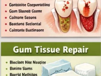 deep gum pocket infection bacteria