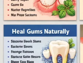 heal gums naturally home methods