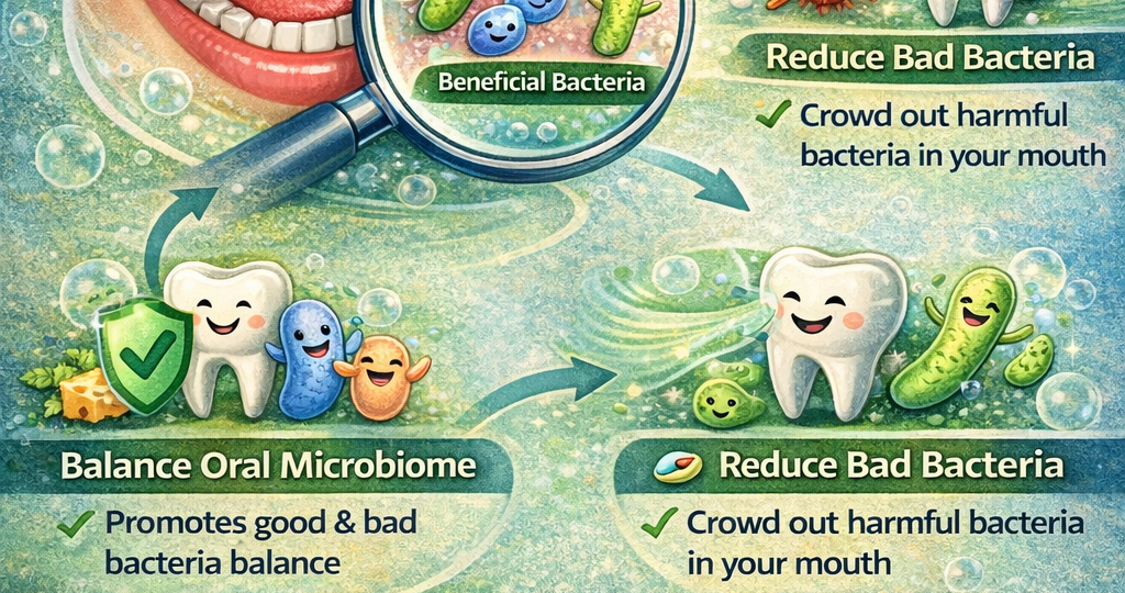 Benefits of Oral Probiotics for Teeth1