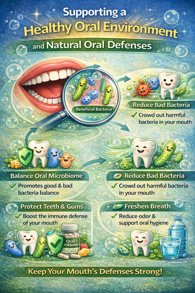 Benefits of Oral Probiotics for Teeth