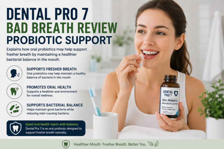 Dental Pro 7 Bad Breath Review Probiotic Support