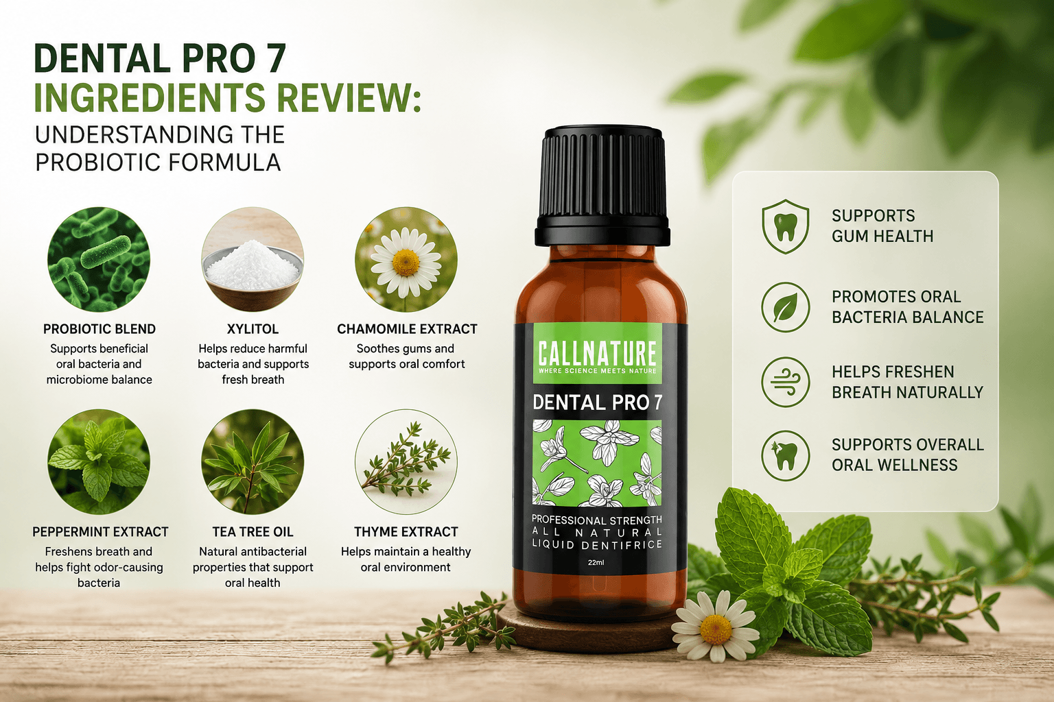 Dental Pro 7 Ingredients Review