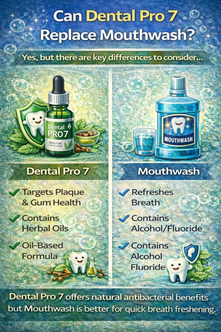 Dental Pro 7 vs Mouthwash
