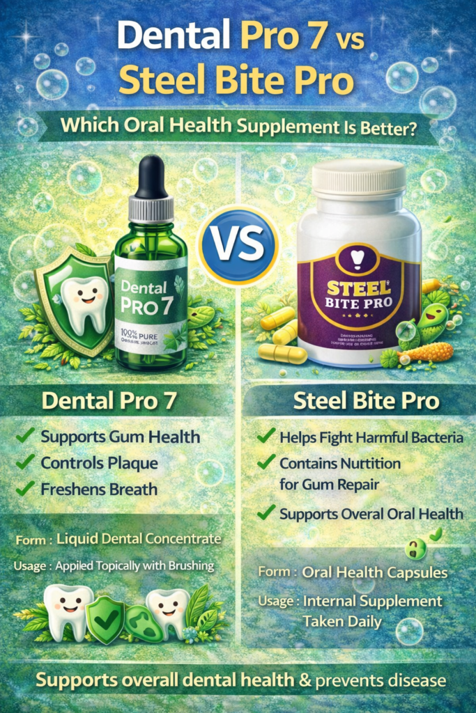 Dental Pro 7 vs Steel Bite Pro