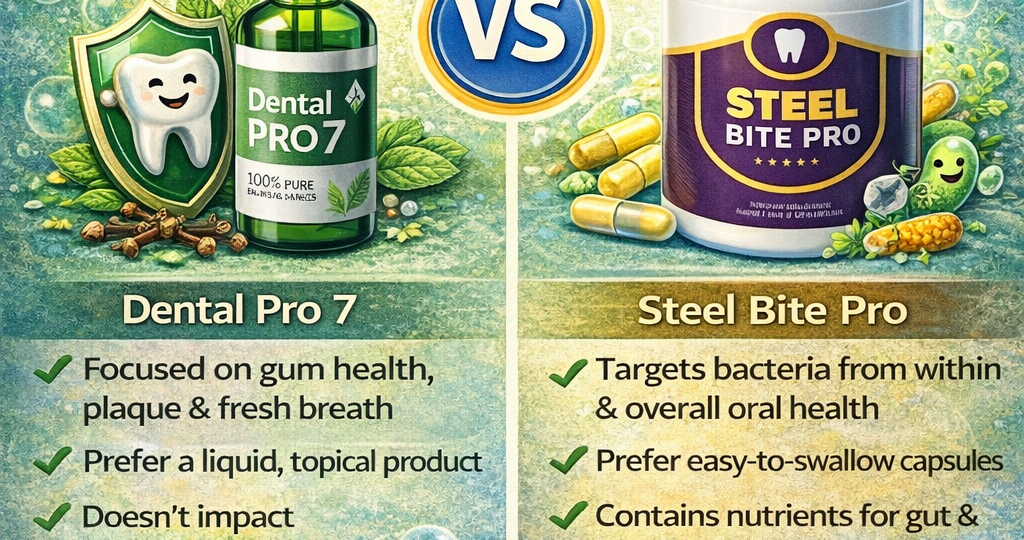 Dental Pro 7 vs Steel Bite Pro1