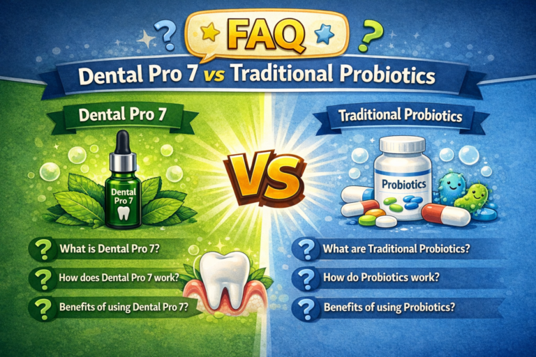 Dental Pro 7 vs Traditional Probiotics