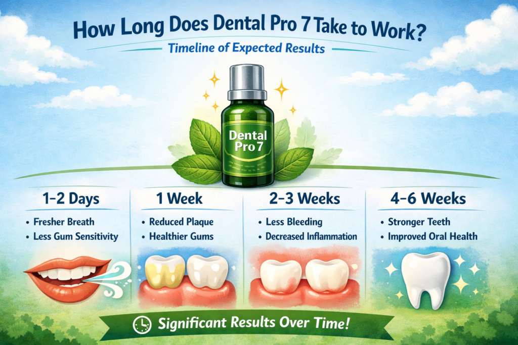 How Long Does Dental Pro 7 Take to Work