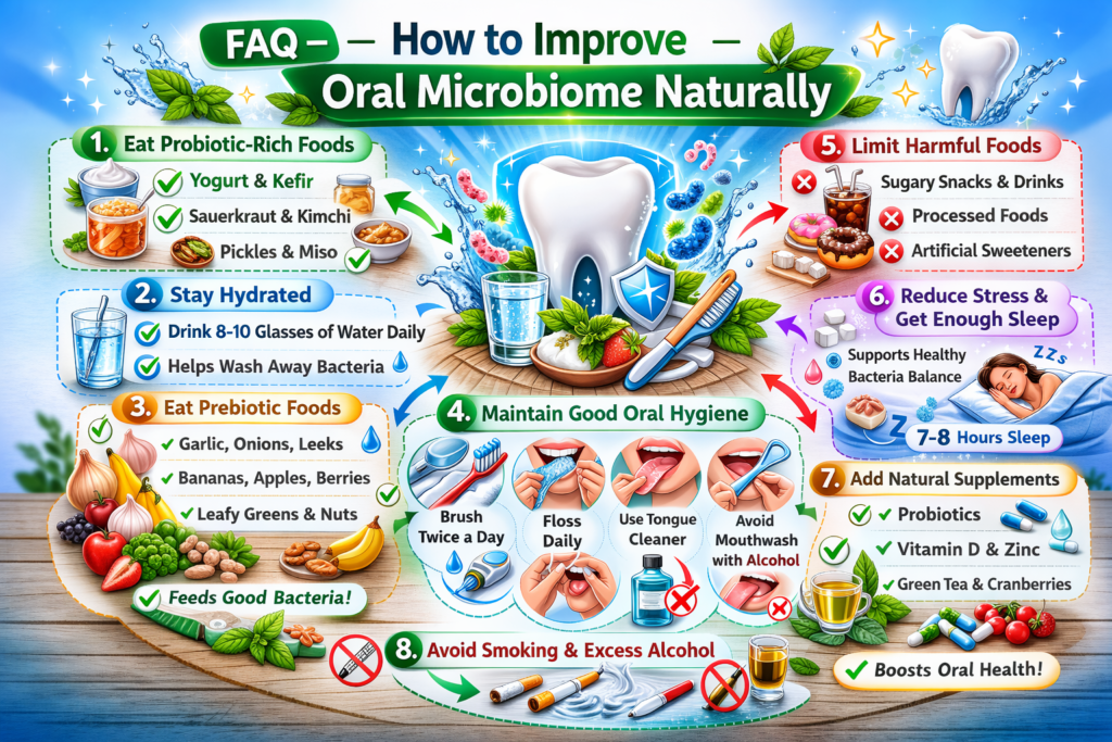 How to Improve Oral Microbiome Naturally