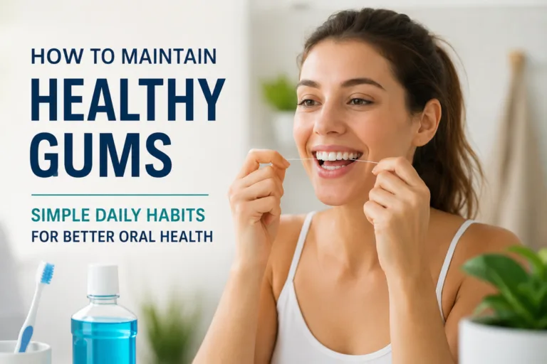 How to Maintain Healthy Gums: Simple Daily Habits for Better Oral Health