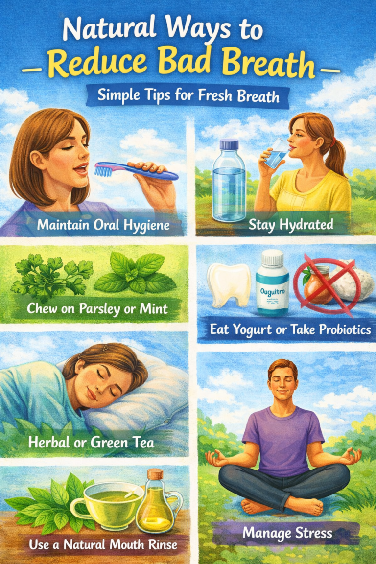 Natural Ways to Reduce Bad Breath