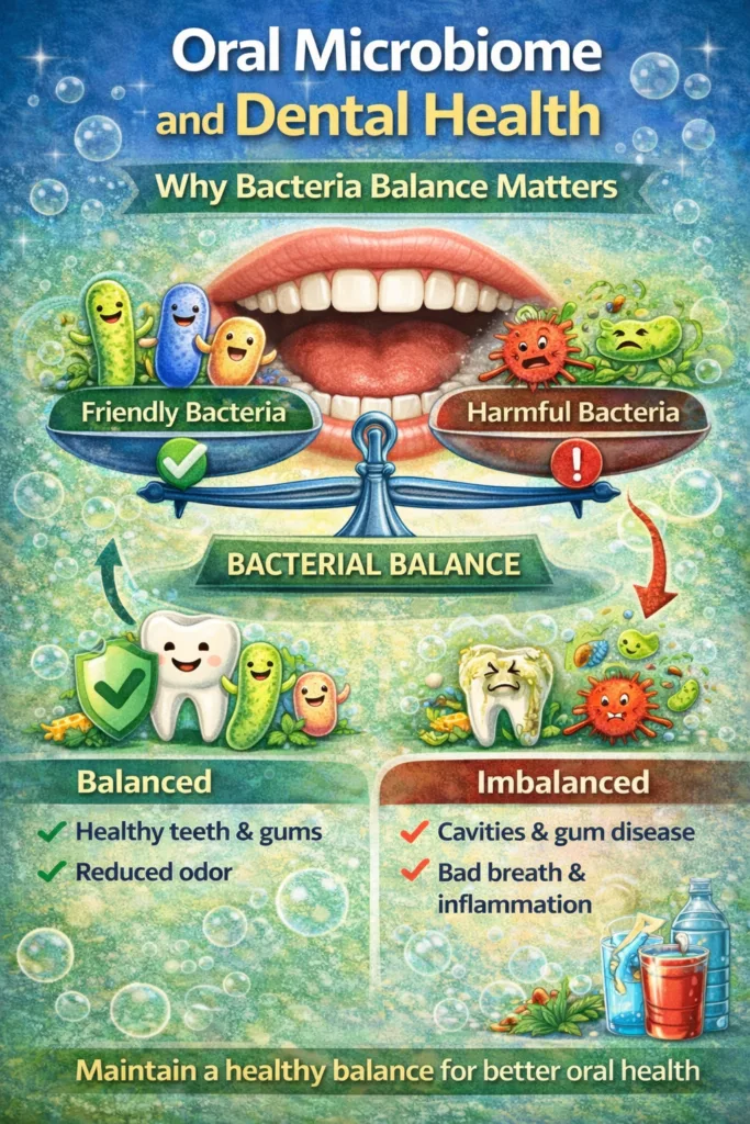 Oral Microbiome and Dental Health