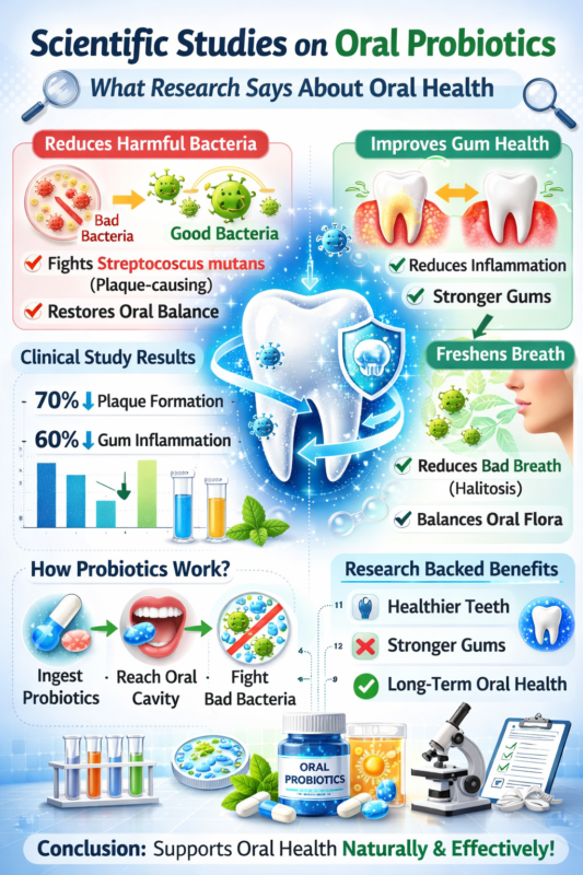 Scientific Studies on Oral Probiotics