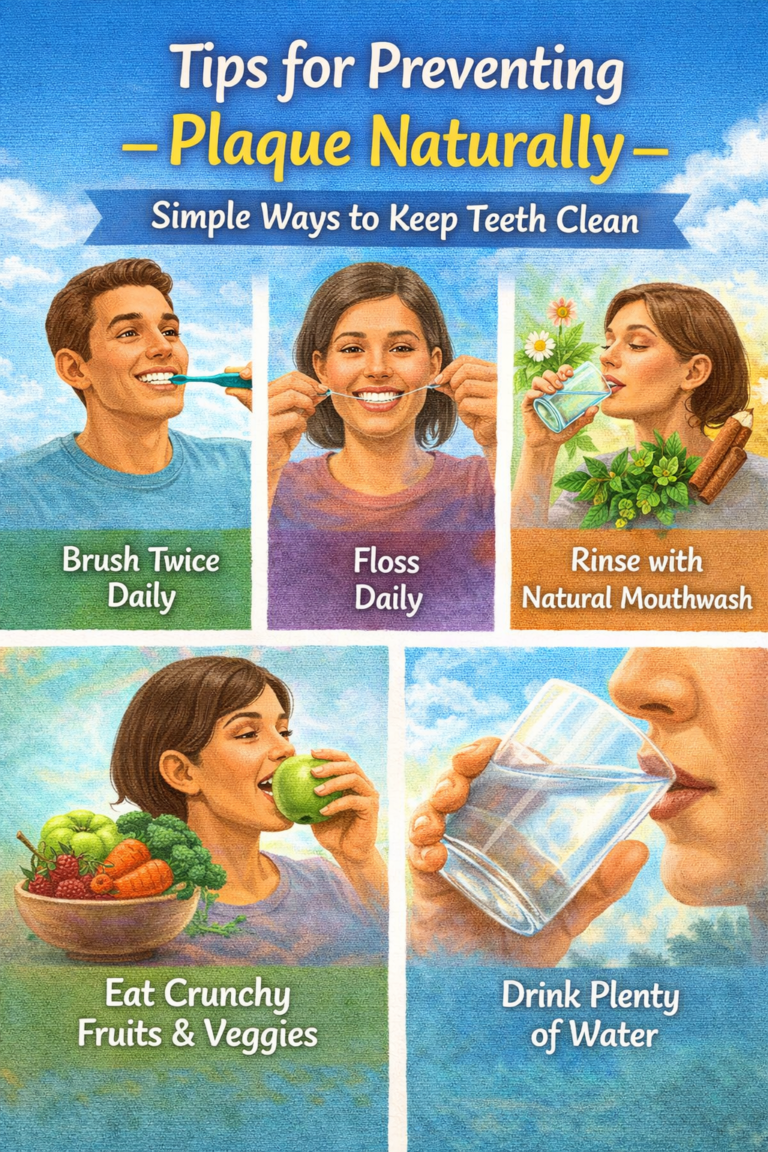 tips for preventing plaque naturally