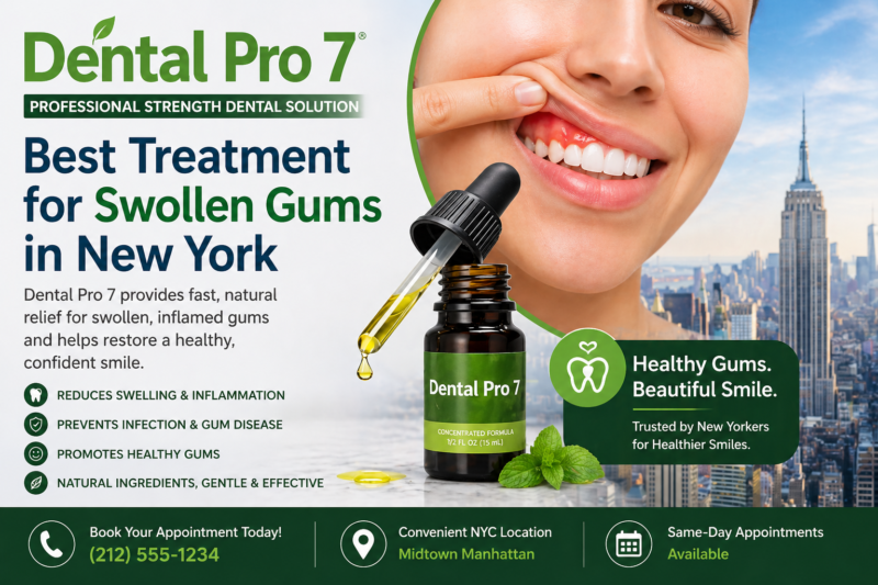 Best Treatment for Swollen Gums in New York