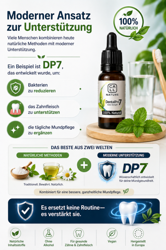 Zahnfleischentzündung natürlich behandeln