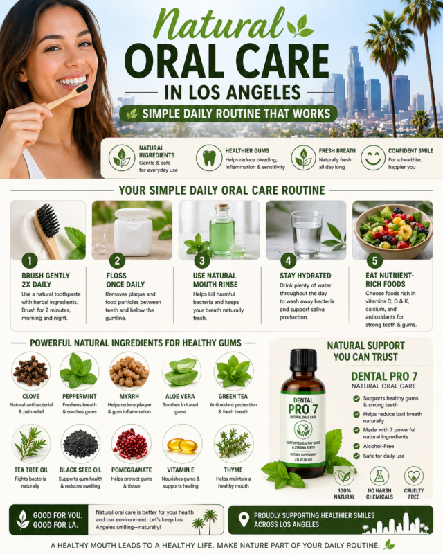 Natural Oral Care in Los Angeles 