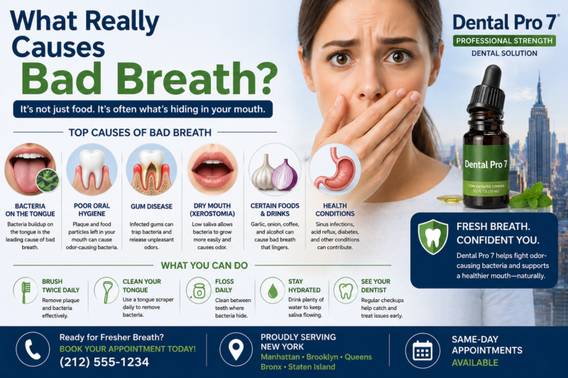 What Really Causes Bad Breath?
