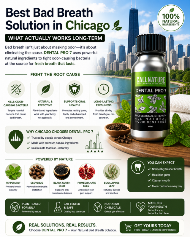 Best Bad Breath Solution in Chicago