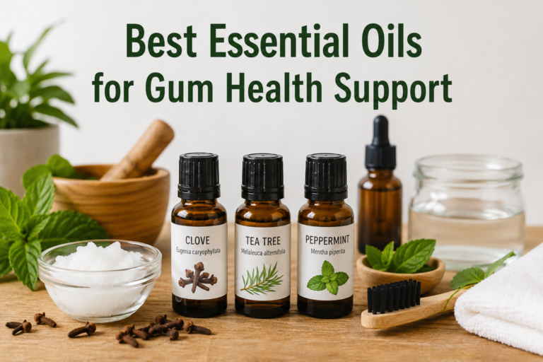 Best Essential Oils for Gum Health Support