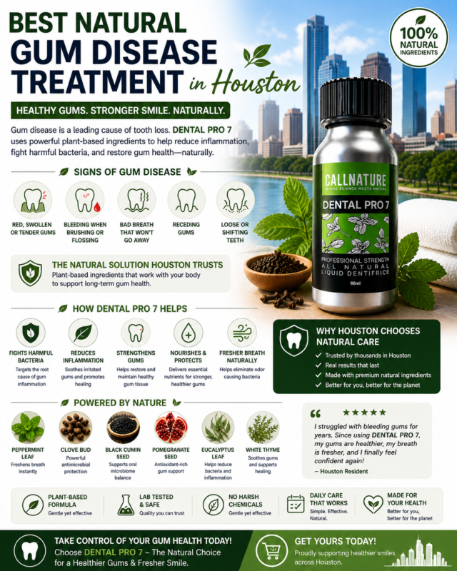 Best Natural Gum Disease Treatment in Houston