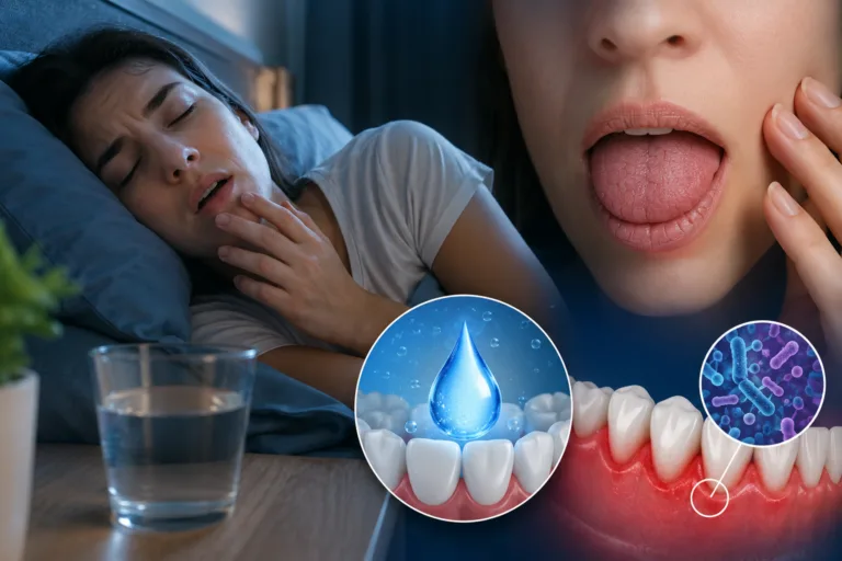 Dry Mouth at Night and Its Connection to Gum Health