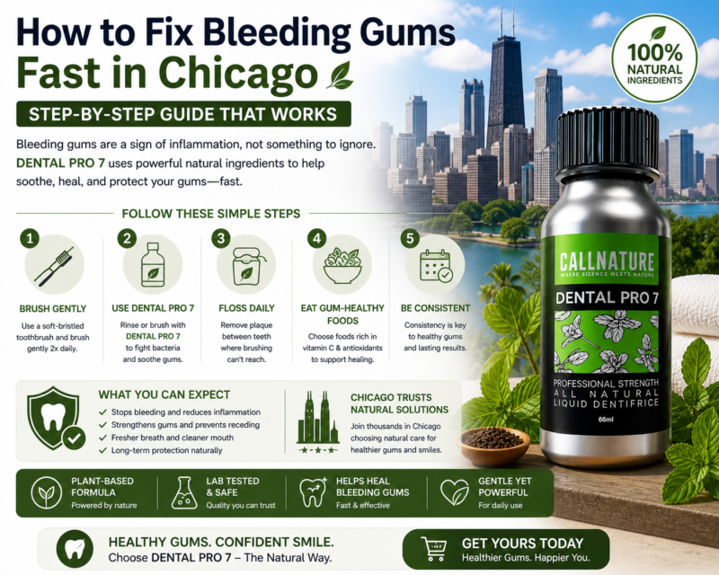 How to Fix Bleeding Gums Fast in Chicago 