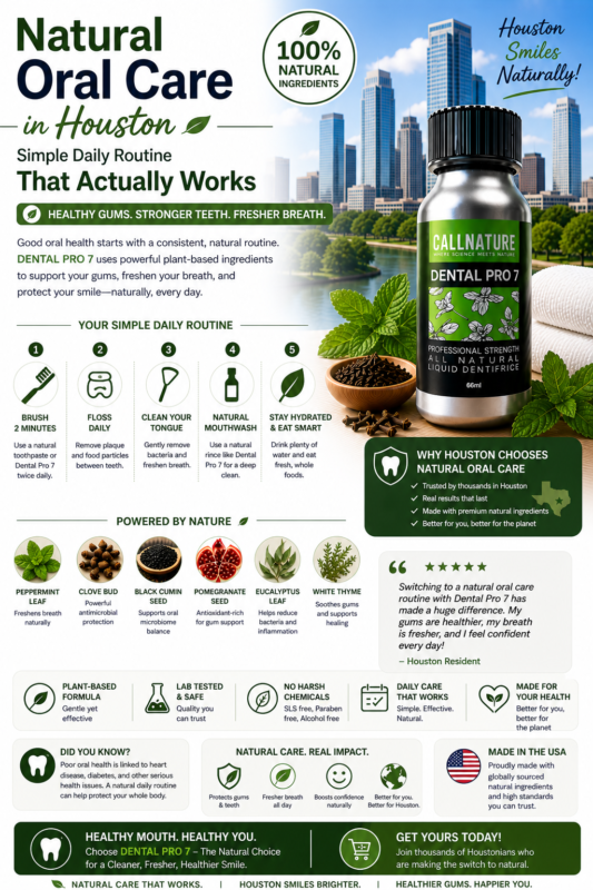 Natural Oral Care in Houston