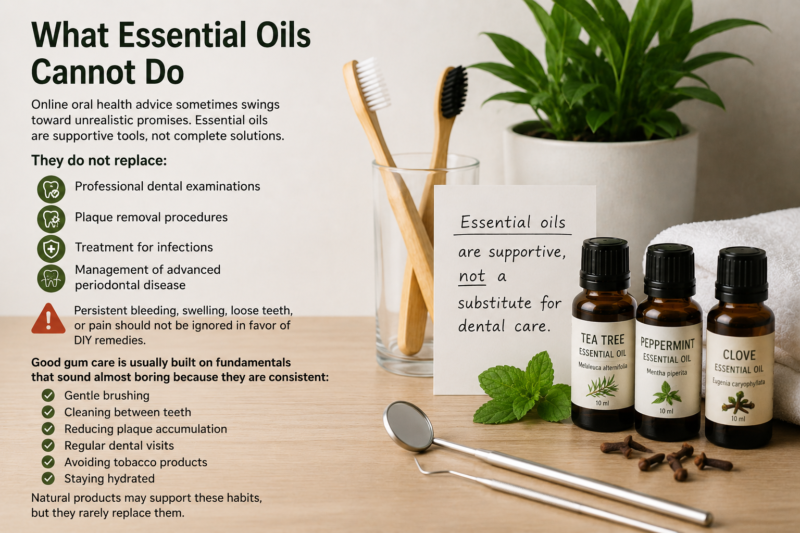 Best Essential Oils for Gum Health Support