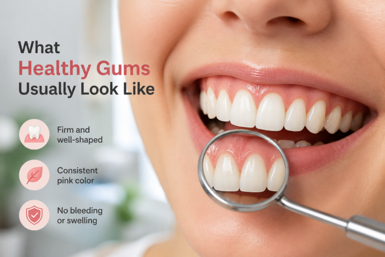 What Healthy Gums Usually Look Like