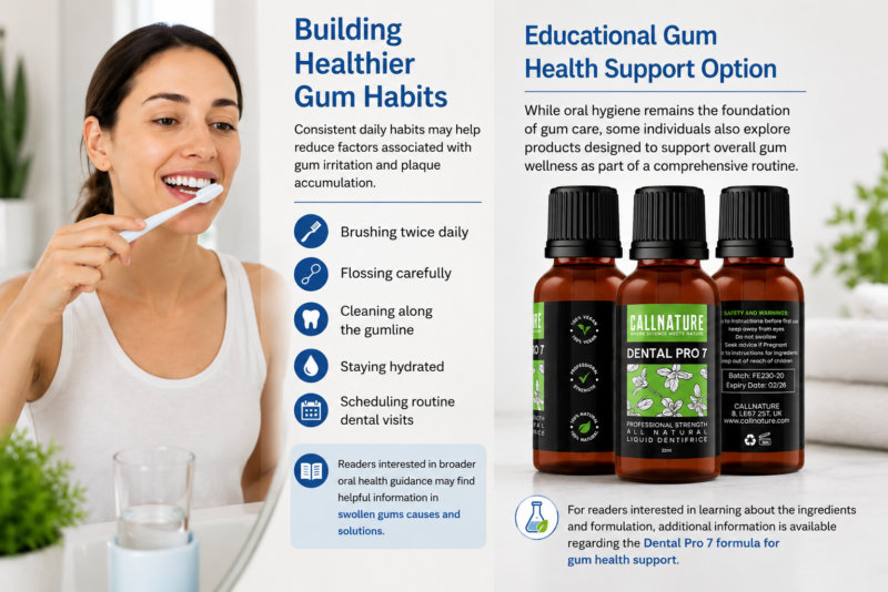 Gum Swelling Around One Tooth