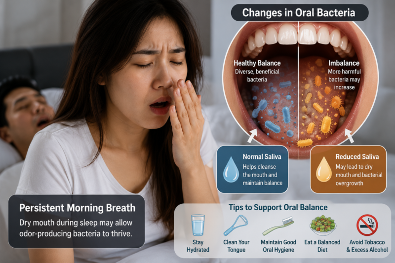 Mouth Breathing and Dry Mouth During Sleep