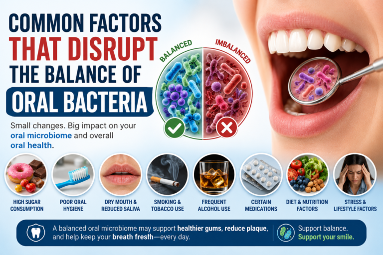 Common Factors That Disrupt the Balance of Oral Bacteria