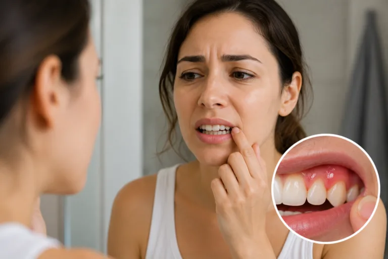 Gum Swelling Around One Tooth