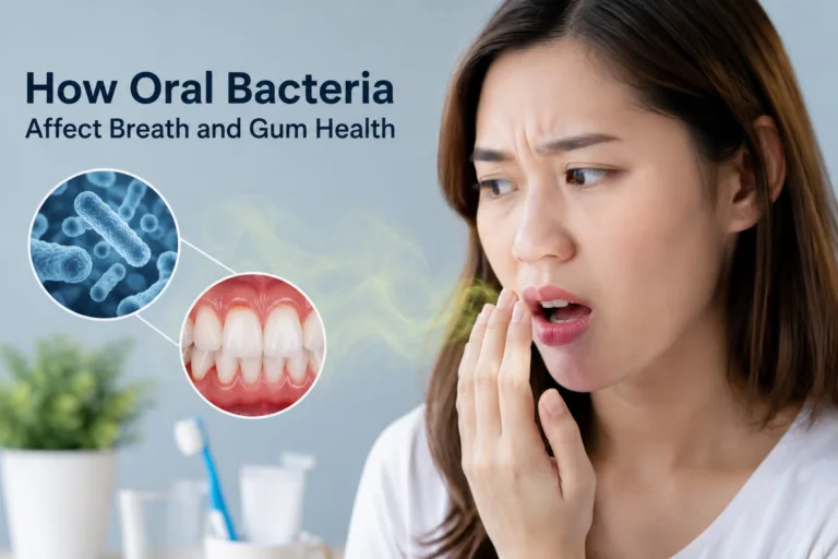 How Oral Bacteria Affect Breath and Gum Health