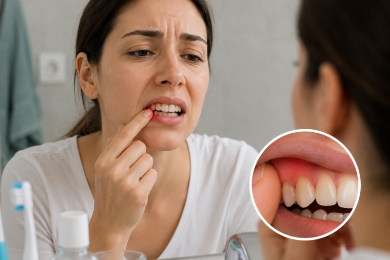 Gum Swelling Around One Tooth