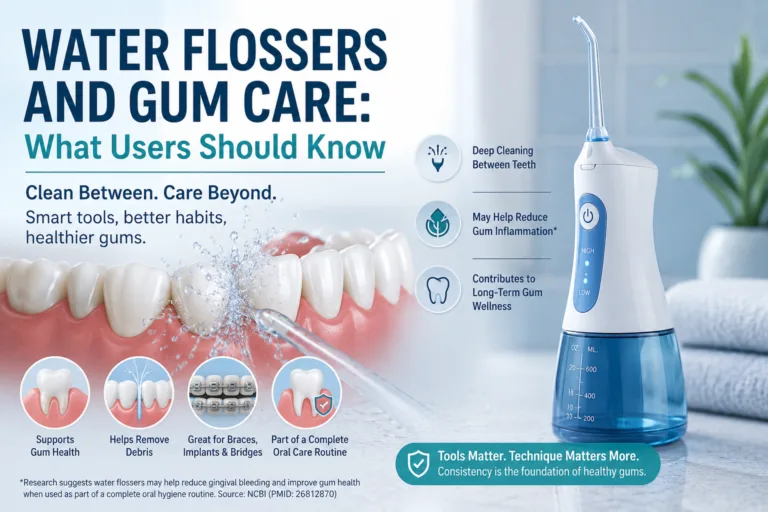 Water Flossers and Gum Care