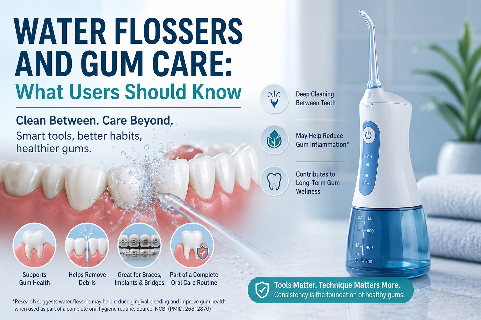 Water Flossers and Gum Care
