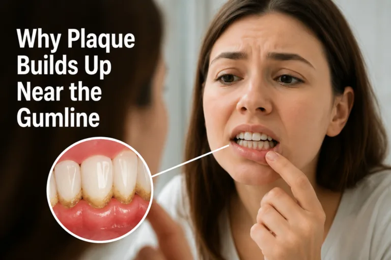 Why Plaque Builds Up Near the Gumline